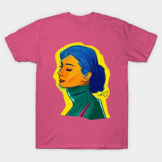 Audrey Hepburn T-Shirt by ChrisPaulFarias